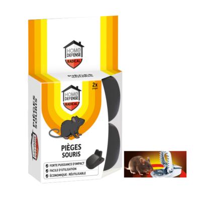 PIEGE CROCODILE POUR SOURIS - LES 2 PIEGES