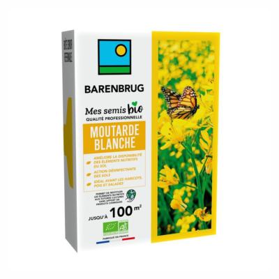 MOUTARDE BLANCHE BIO - 500 G